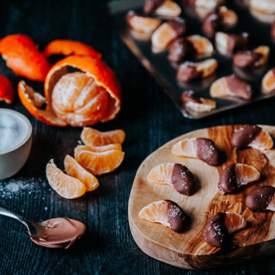 Chocolate Dipped Clementines