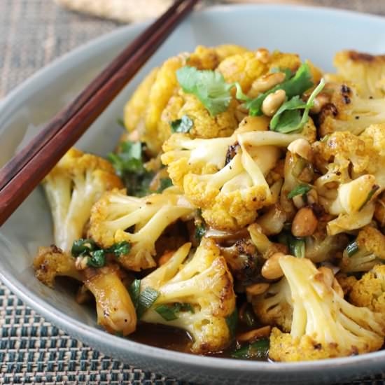 Kung Pao Cauliflower