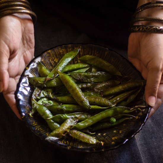 Indian Spiced Winter Peas