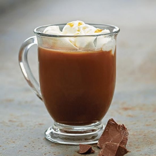 Whiskey and Homemade Hot Chocolate