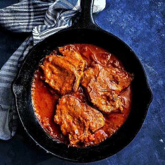 Kashmiri Lamb Chops Curry