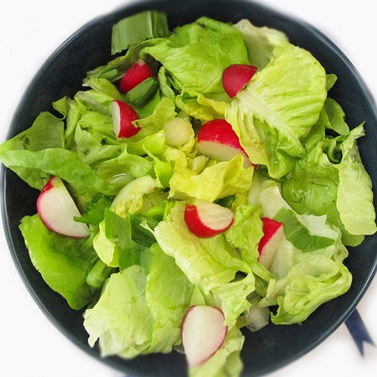 Quick Easy Spring Lettuce Salad