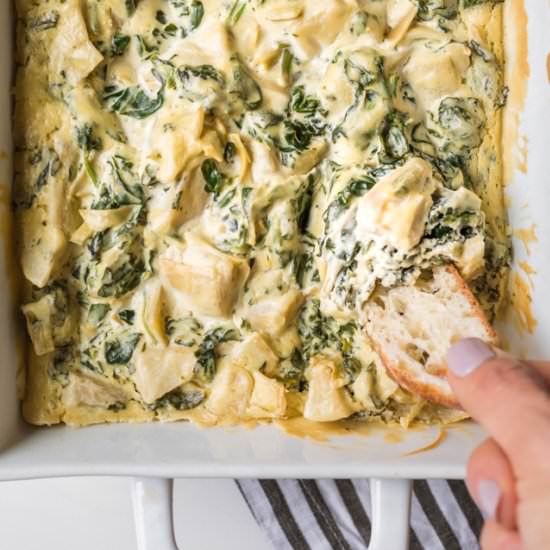 Vegan Spinach Artichoke Dip