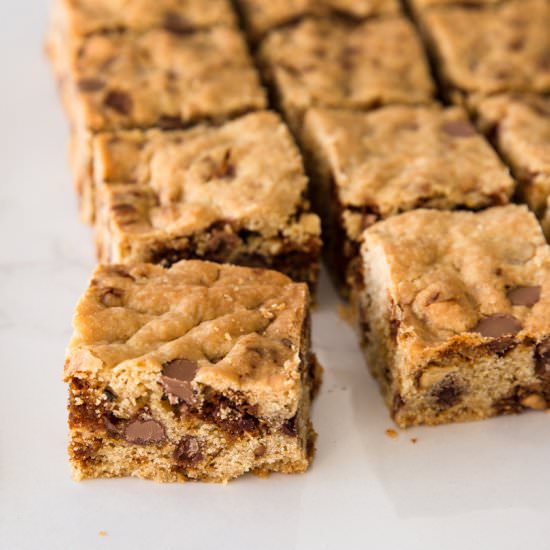 Chocolate Chip Blondies