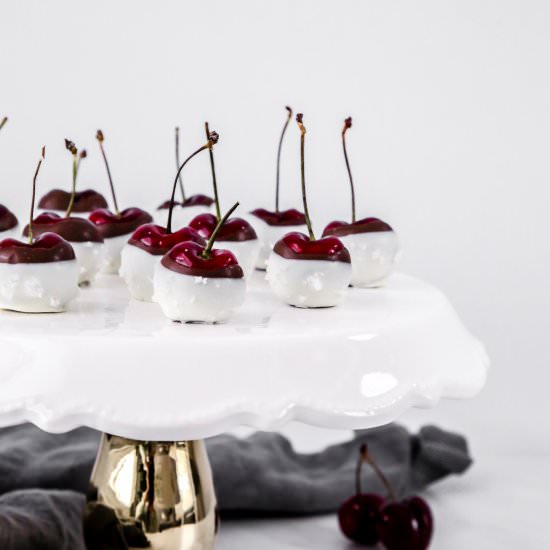 Sea Salt Chocolate Cherries