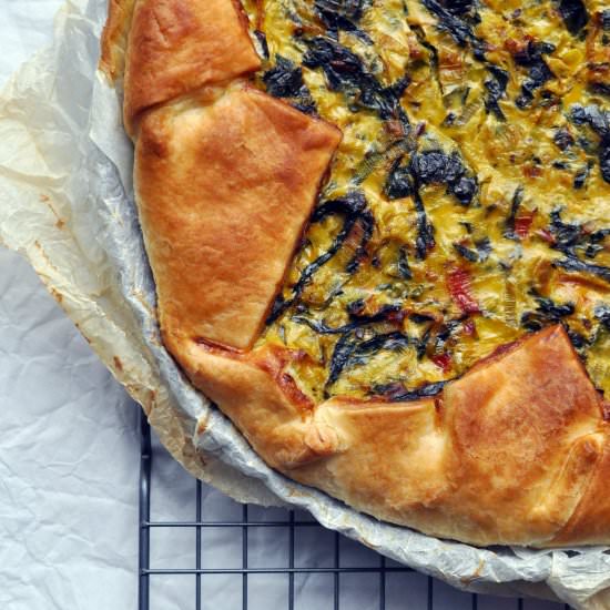 Low Histamine Swiss Chard Quiche