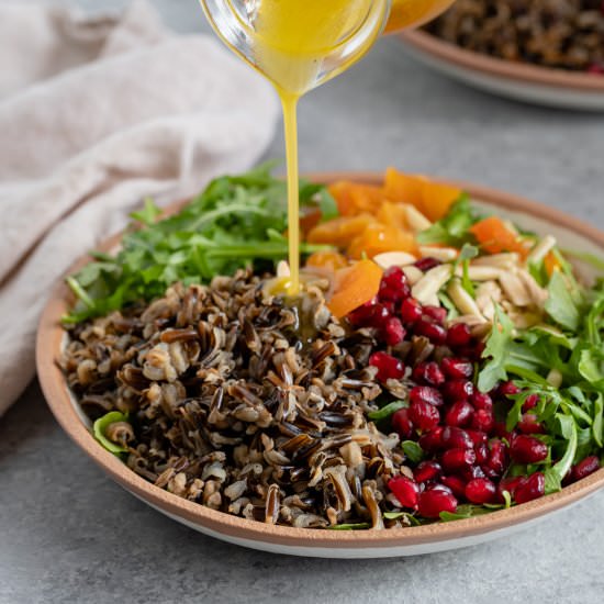 Wild Rice Winter Salad