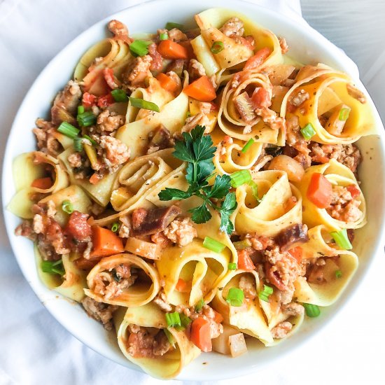 Delicious & Healthy Pasta Bolognese