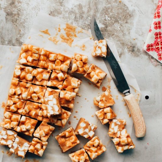 Peanut Butter Butterscotch Bars