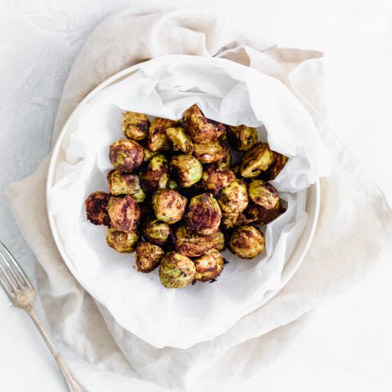 Oil-Free Roasted Brussels Sprouts