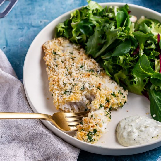 Parmesan Breaded Fish