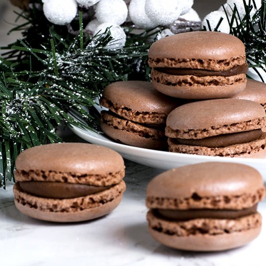 Chocolate Macaroons