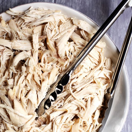 Slow Cooker Pulled Chicken