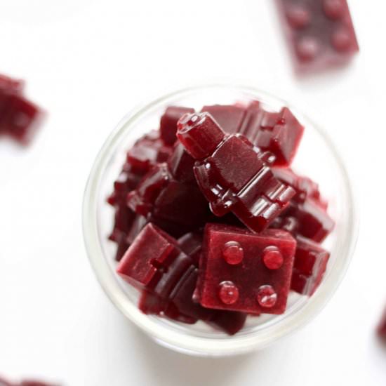 Healthy Gummy Lego Candy