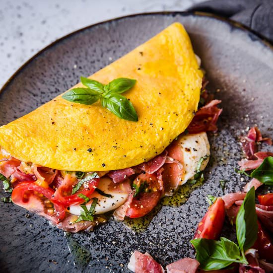 Italian Melt Omelet