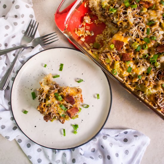 Tater Tot Breakfast Bake