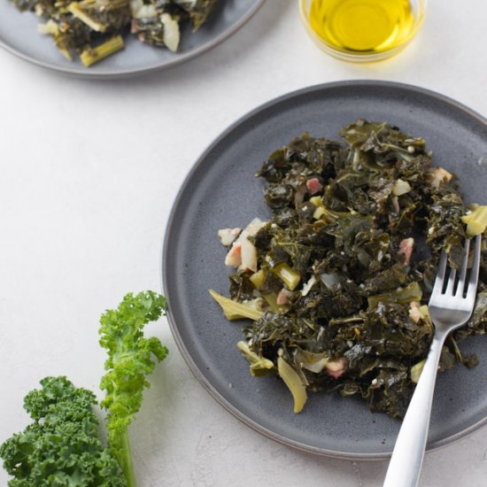 Southern-Style Braised Kale