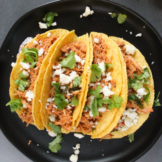 Slow Cooker Chicken Tacos