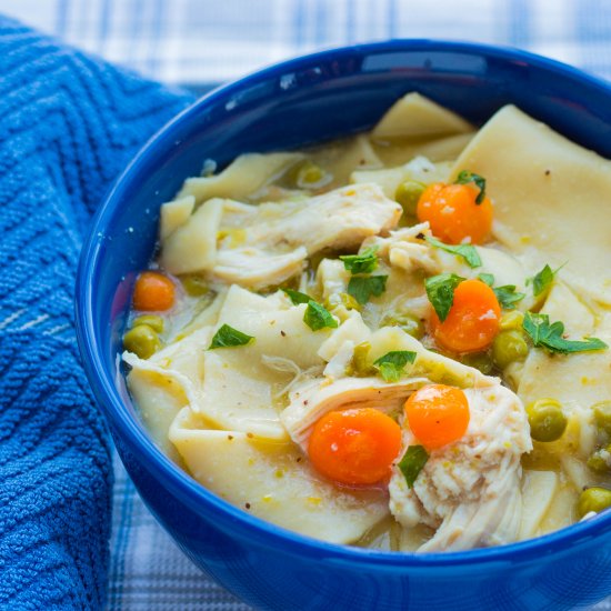 Instant Pot Chicken Pot Pie Soup