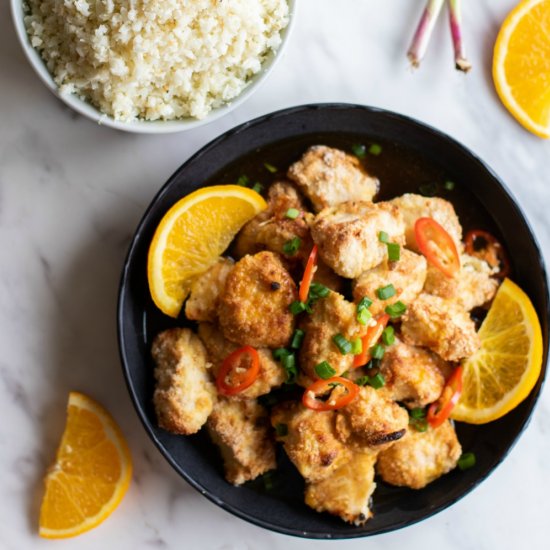 Paleo Orange Chicken Meal Prep