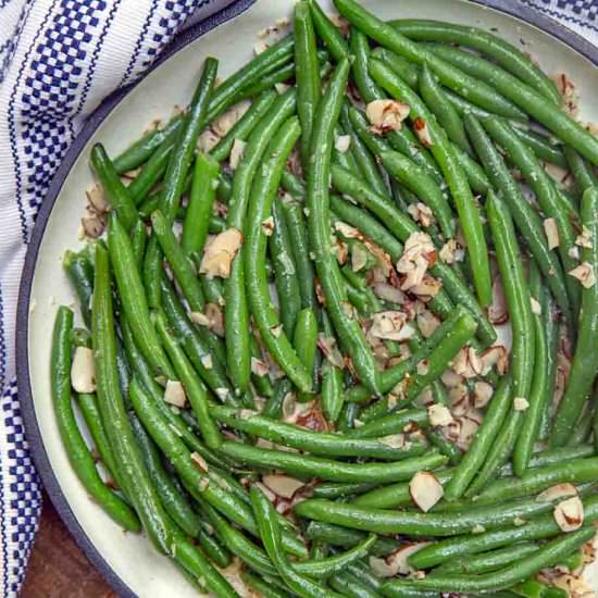 Green Bean Almondine