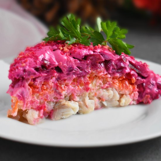 Shuba Salad (Layered Beet Salad)