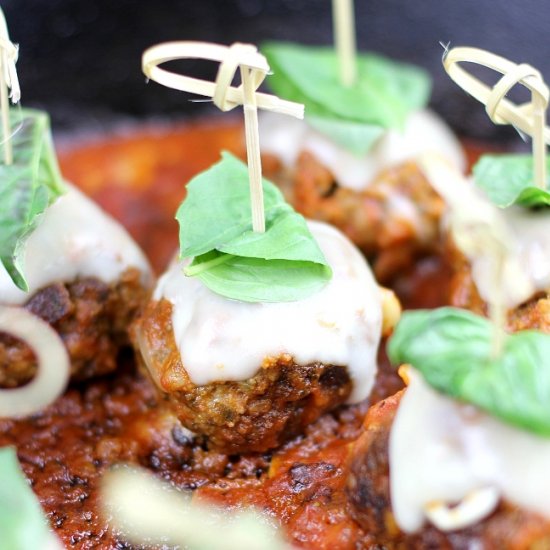 Meatball Parmesan Bites