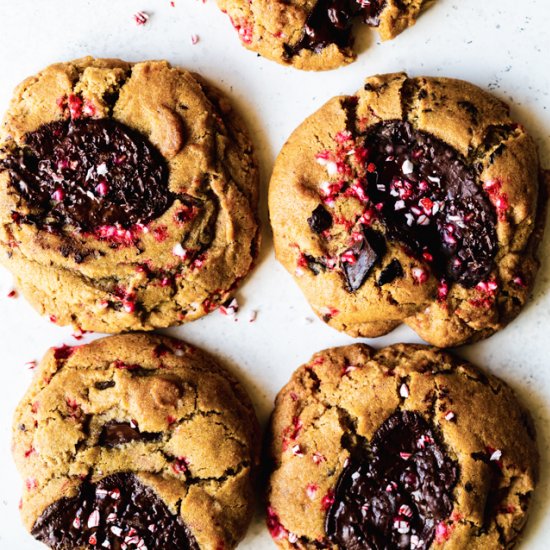 Chocolate Chip Peppermint Cookies