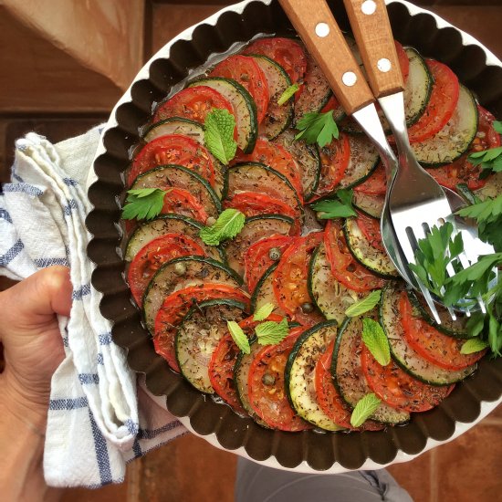 Zucchini & Tomato Bake