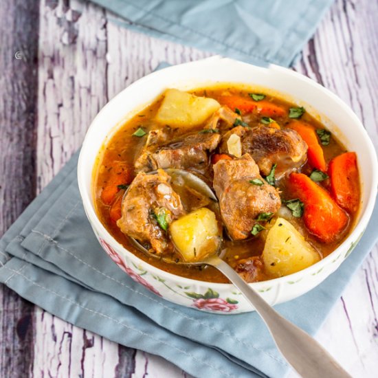 Potato, Carrot & Lamb Stew