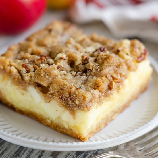 Apple Pecan Custard Dessert