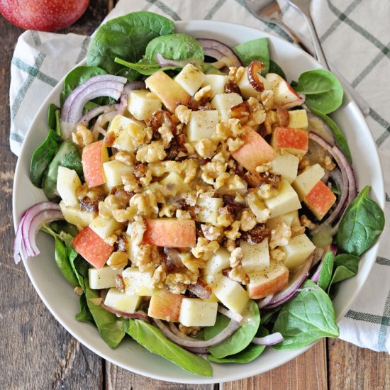 Winter Spinach Salad