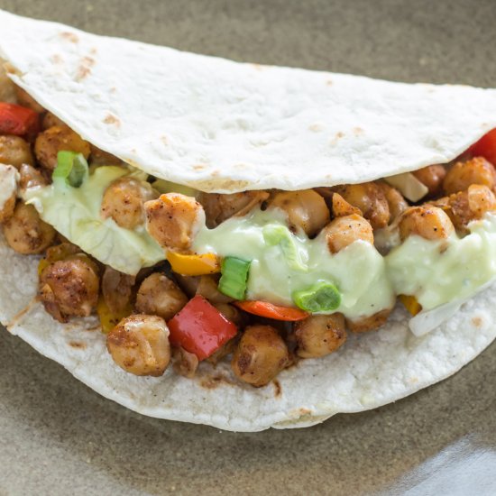 Chickpea Tacos