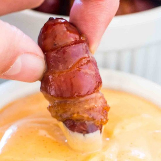 Bacon Wrapped Smokies