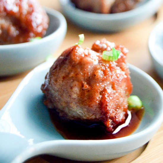 Chinese Pork Meatballs