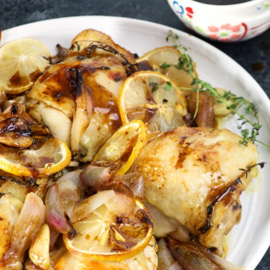 Roasted Chicken with Lemon