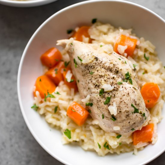 Instant Pot Chicken and Rice