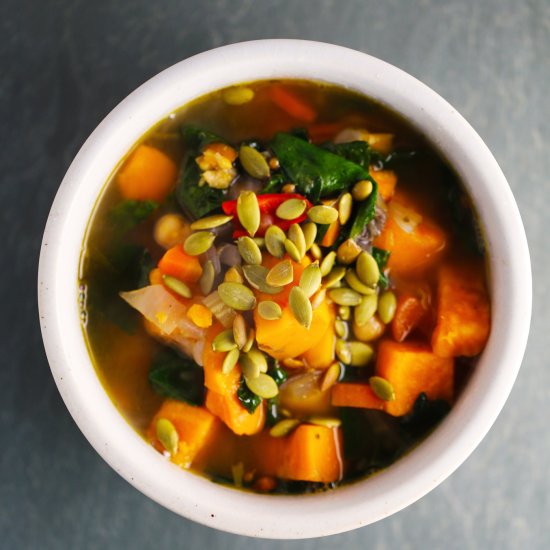 Sweet Potato Pepper Soup