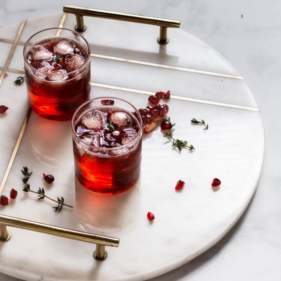 Kids Friendly Pomegranate Fizz