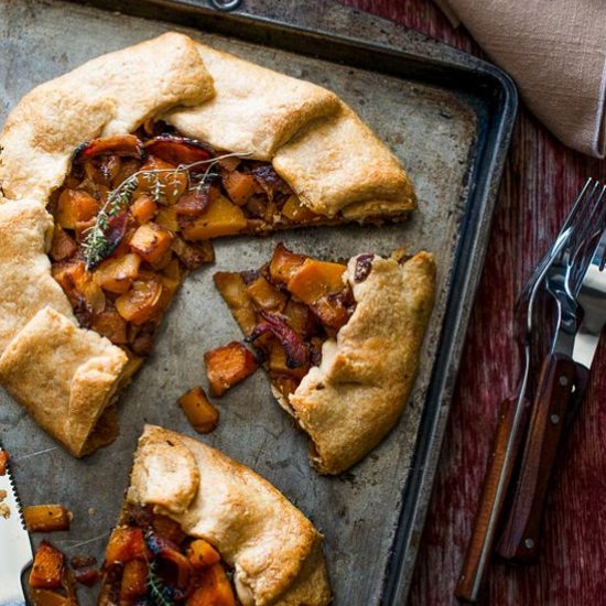 butternut squash galette