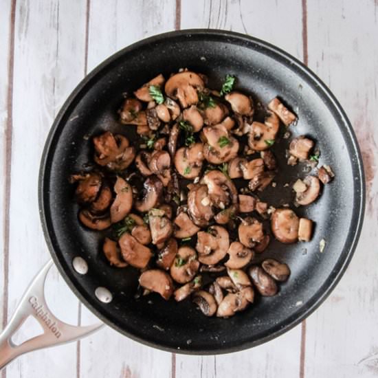 Sautéed Garlic Mushrooms