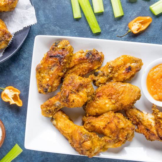 Mango Habanero Chicken Wings