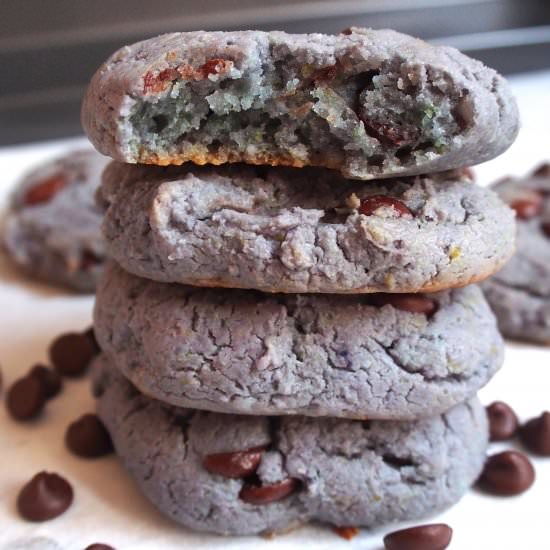 Blue Gooey Butter Cookies