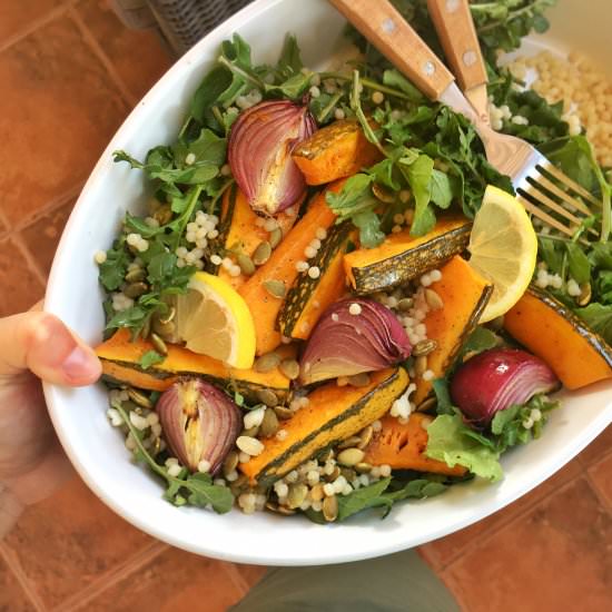 Roasted Pumpkin Salad