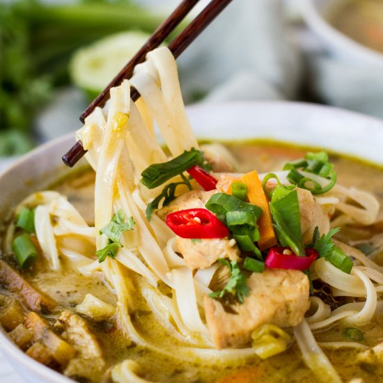 Thai Chicken Noodle Soup