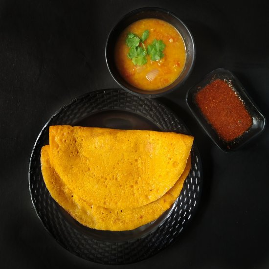 Carrot Dosa