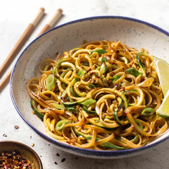 Chili Garlic Noodles & Zoodles