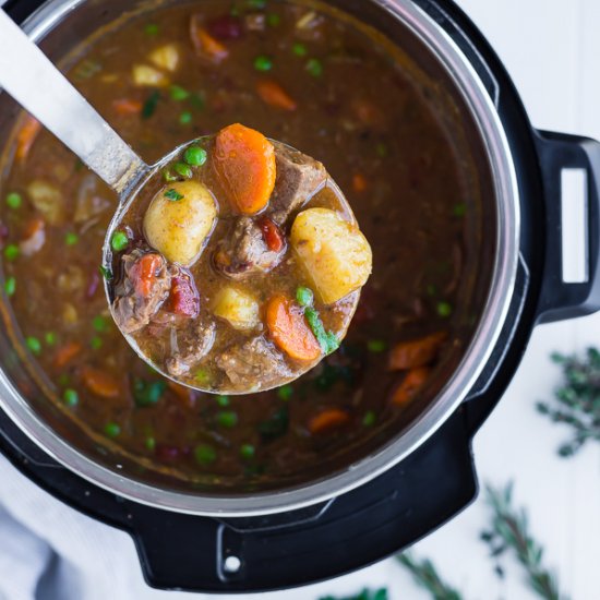 Instant Pot Beef Stew