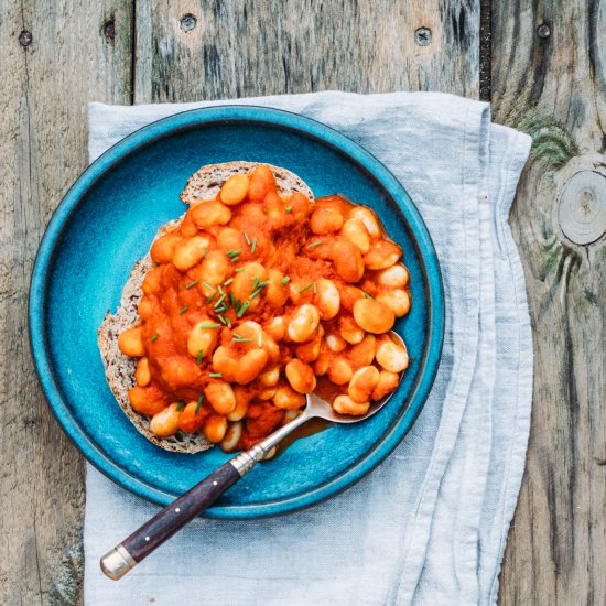 Homemade Vegan Baked Beans