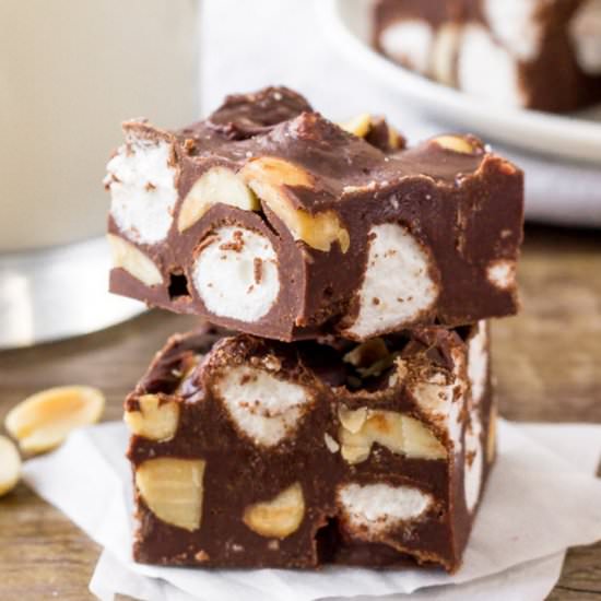 Rocky Road Fudge